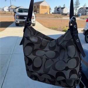 Coach tan/brown purse